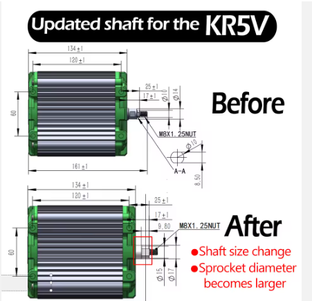 Razor and motor battery kit