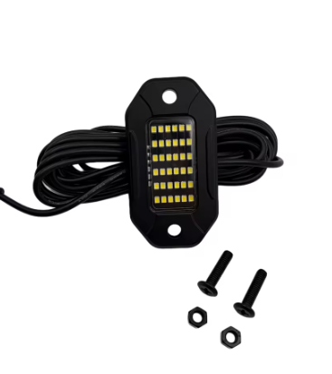 Battery powered wheelie light